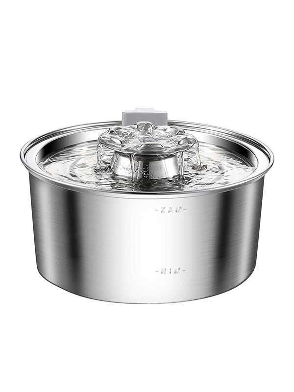 Wholesale 3.2L Stainless Steel Pet Water Dispenser Cat Water Feeder Dog Water Dispenser 120-3358 Pet Products Factory, OEM Manufacturer, Supplier, Agent gmtshop.com OEM ODM Wholesale stainless steel pet cat dog water dispenser Fountain