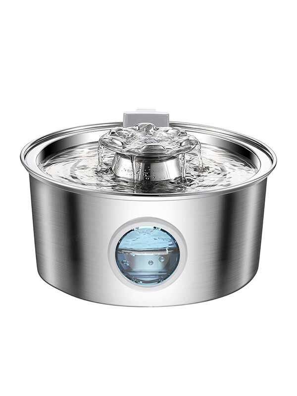 Wholesale 3.2L Stainless Steel Pet Water Dispenser Cat Water Feeder Dog Water Dispenser 120-3359 Pet Products Factory, OEM Manufacturer, Supplier, Agent gmtshop.com OEM ODM Wholesale stainless steel pet cat dog water dispenser Fountain