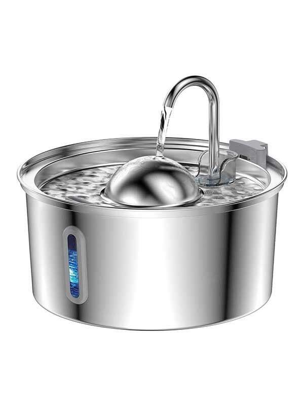 Wholesale 3.2L Stainless Steel Pet Water Dispenser Cat Water Feeder Dog Water Dispenser 120-3365 Pet Products Factory, OEM Manufacturer, Supplier, Agent gmtshop.com OEM ODM Wholesale stainless steel pet cat dog water dispenser Fountain